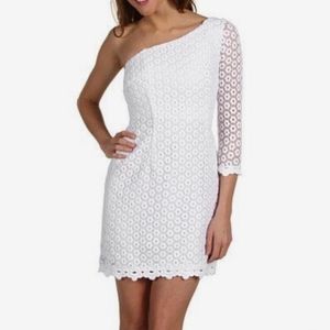 Lilly Pulitzer Resort White Daisy Dress EUC